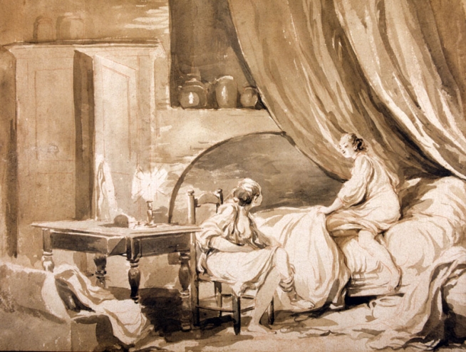 Le coucher de Fragonard, Salon Fragonard