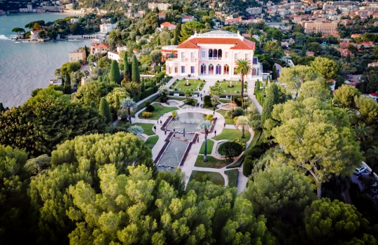 Frise chronologique Villa et Jardins Ephrussi de Rothschild